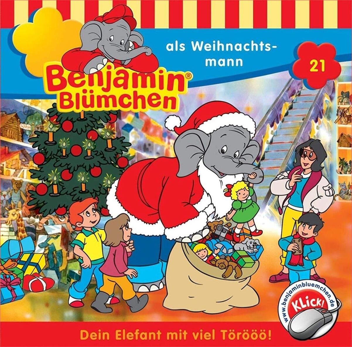 Kinder-Hörspiel Benjamin Blümchen als Weihnachtsmann