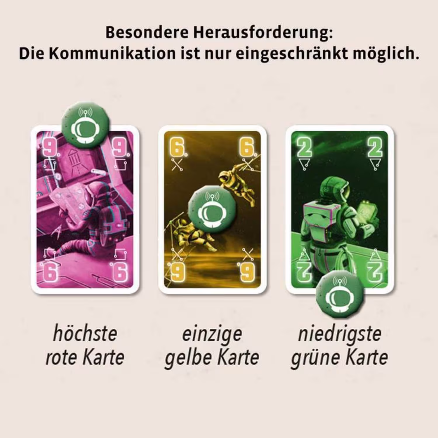 Kosmos Kartenspiel Die Crew Kennerspiel des Jahres 2020