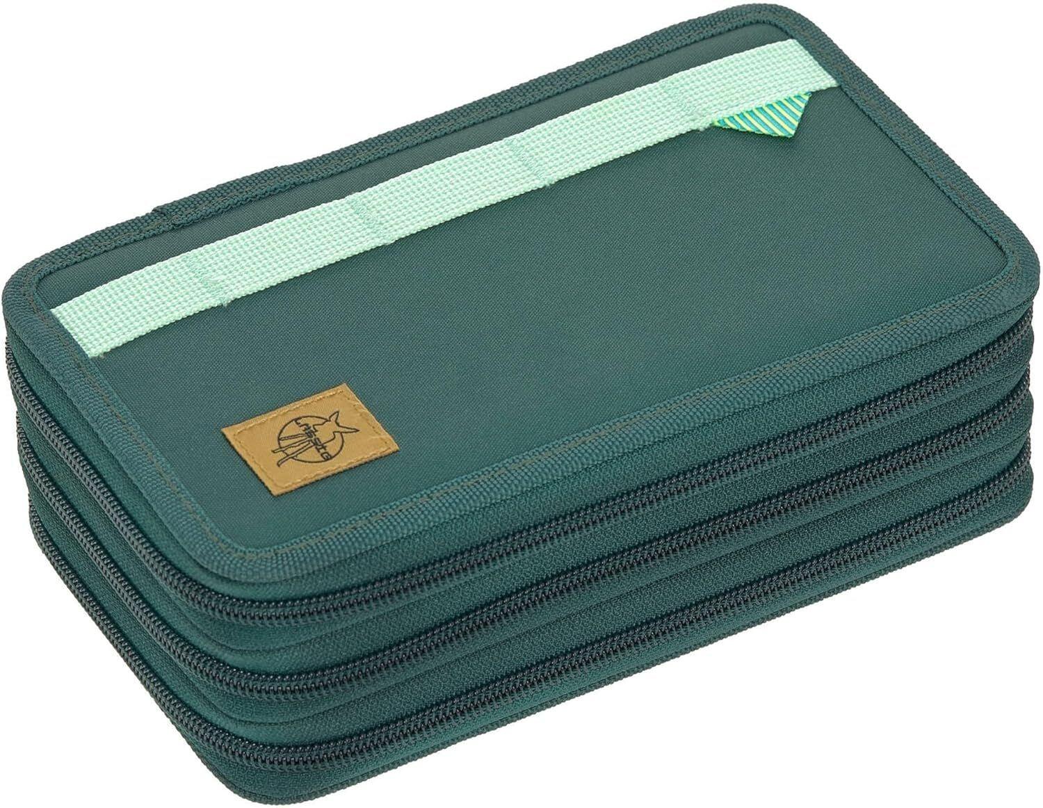 L&auml;ssig Federm&auml;ppchen XXL Sch&uuml;ler-Etui Unique gr&uuml;n