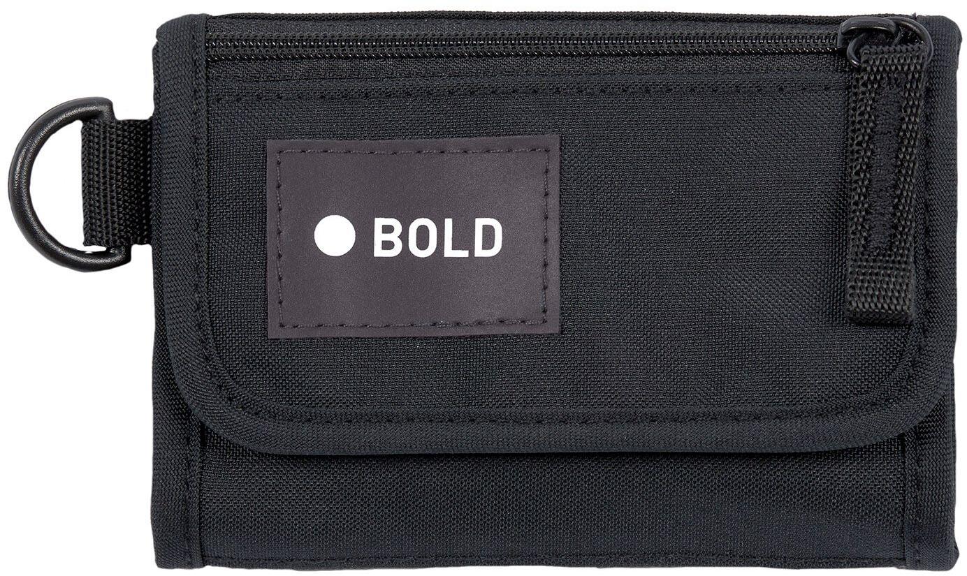 L&auml;ssig Geldb&ouml;rse BOLD schwarz