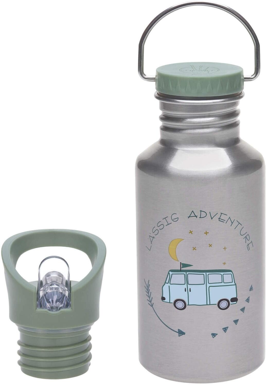 Lässig Kinder-Trinkflasche Edelstahl Adventure Bus