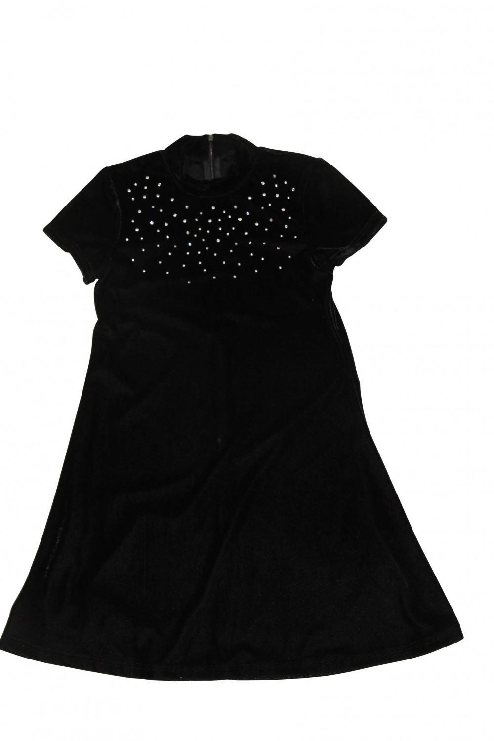 M&auml;dchen Kleid festlich Sparkle schwarz