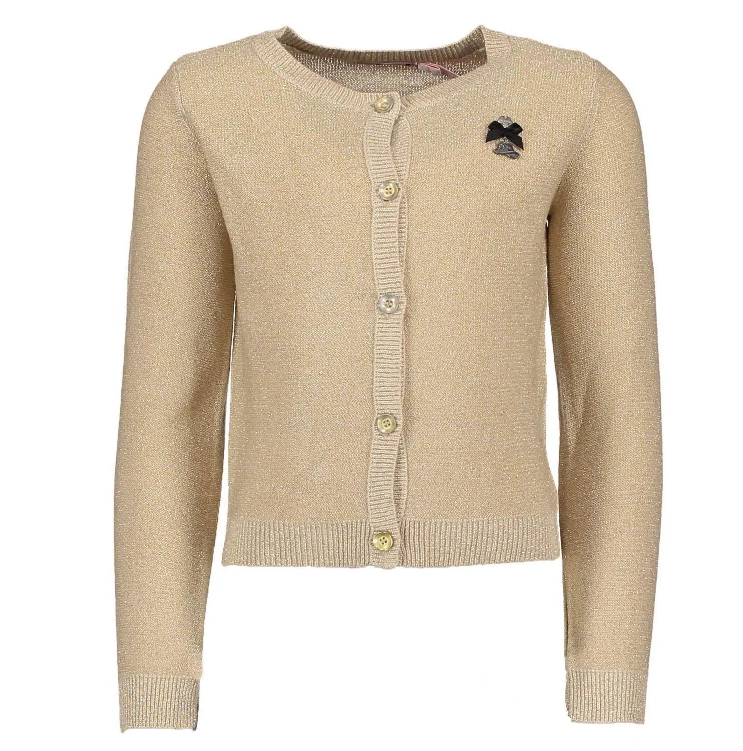 Nono M&auml;dchen Lurex Jacke gold