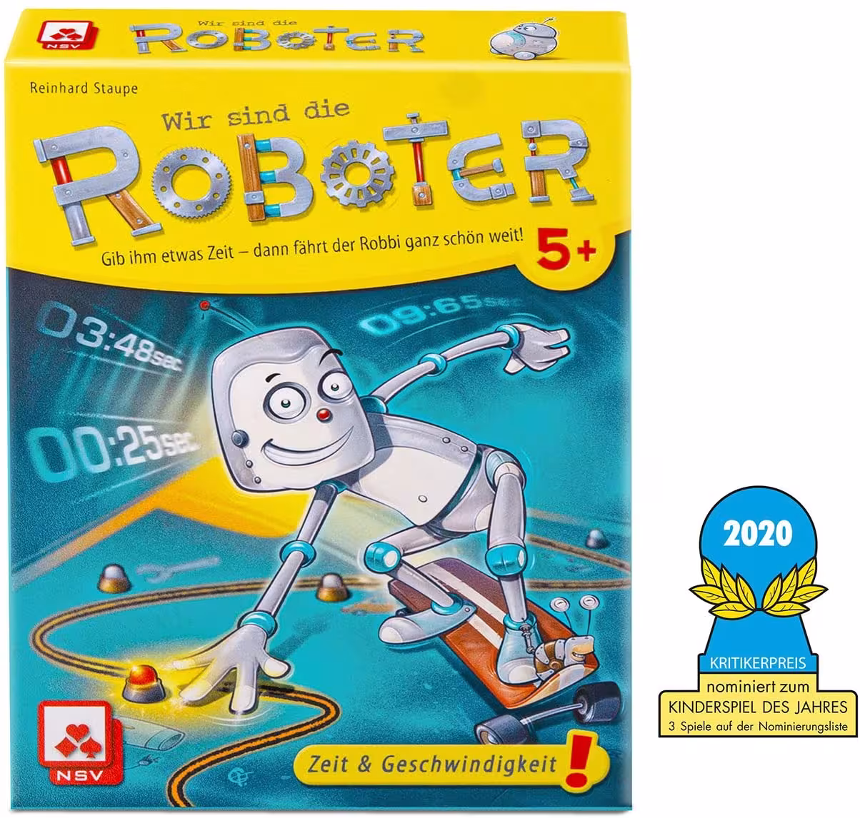 NSV Kartenspiel f&uuml;r Kinder Wir sind die Roboter