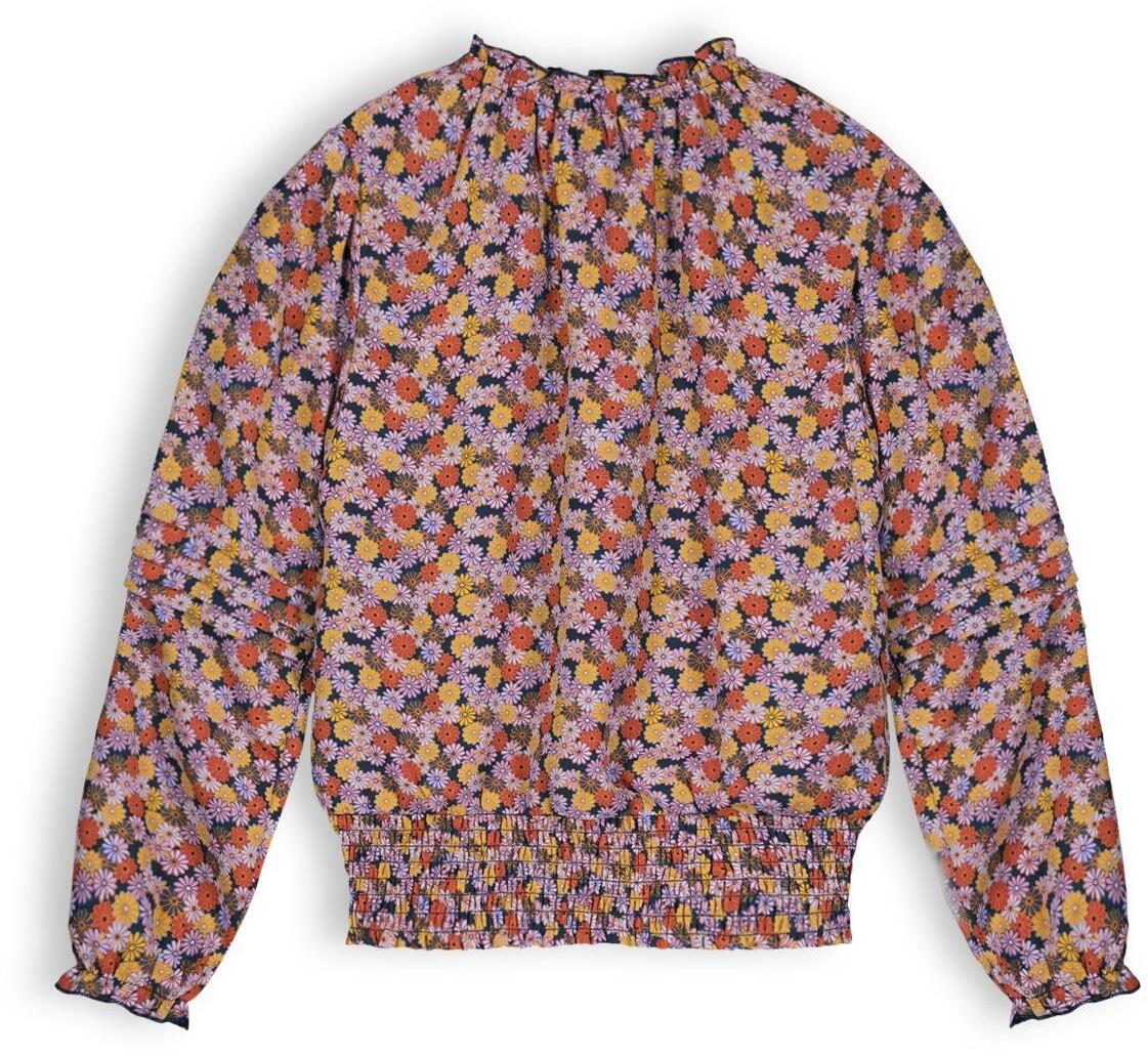 Nono M&auml;dchen Bluse Taya gebl&uuml;mt