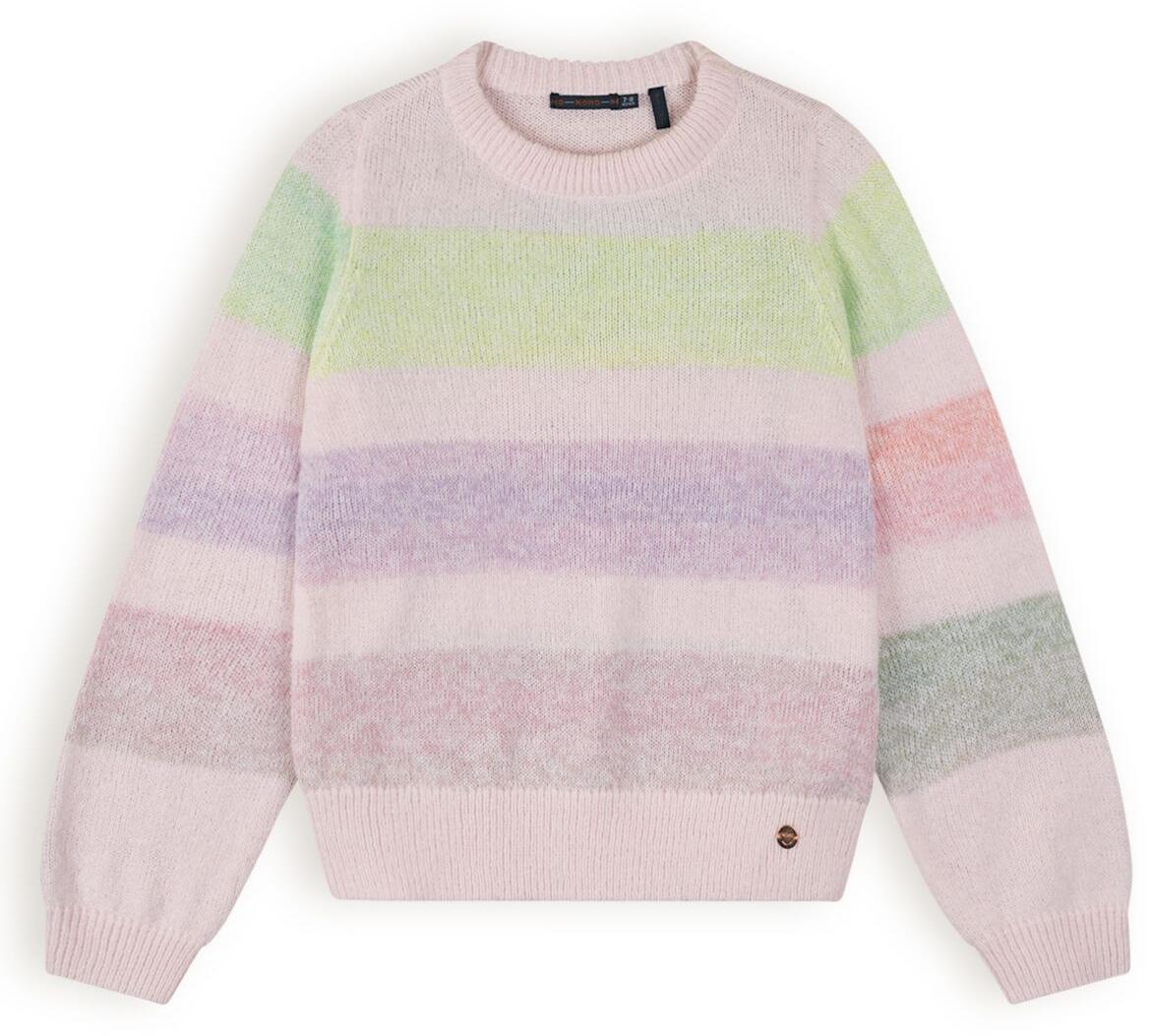 Nono M&auml;dchen Pullover Kemmy gestreift pastell