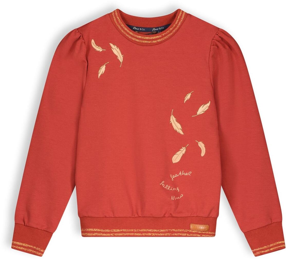 Nono M&auml;dchen Sweatshirt Kate rot