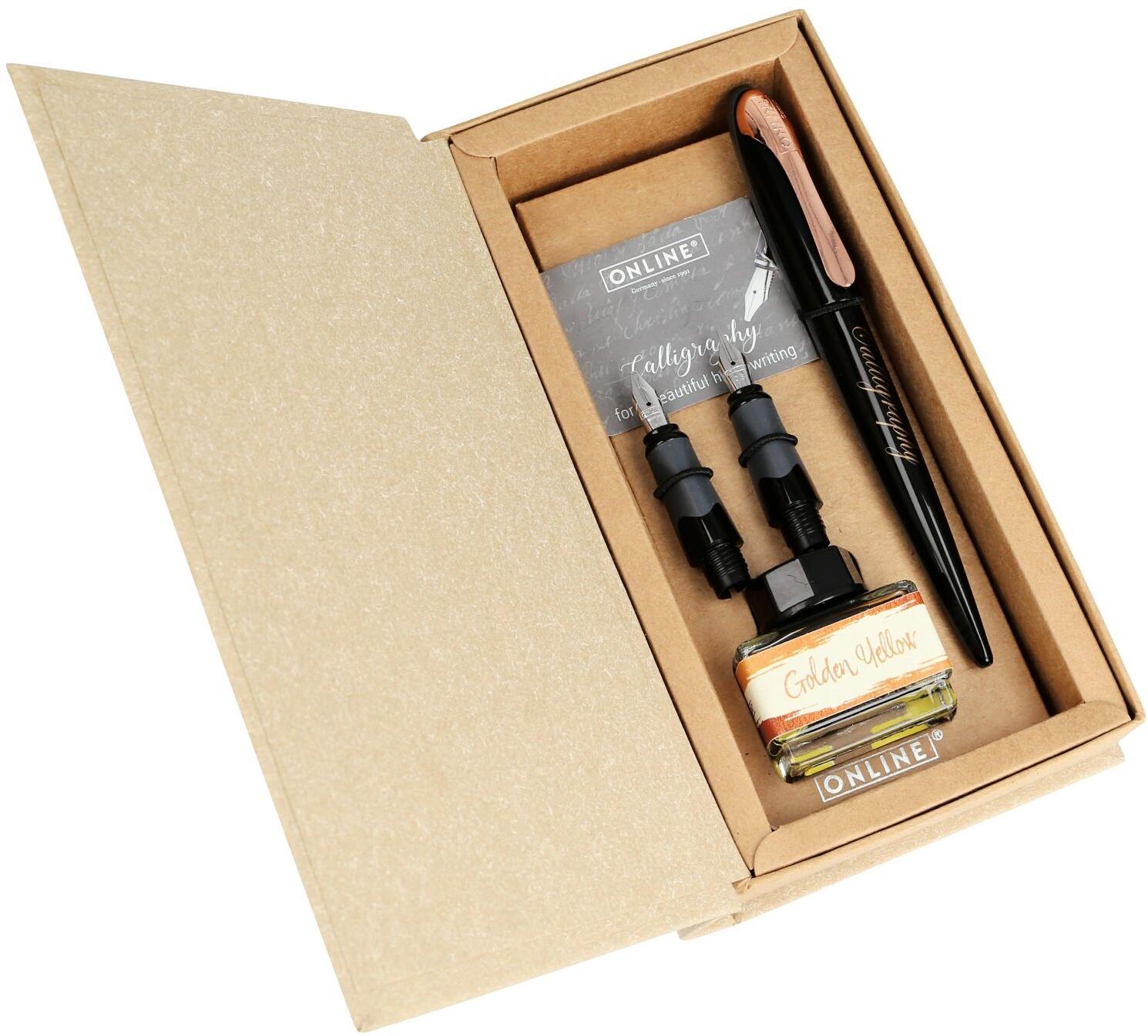 Online Kalligrafie Sch&ouml;nschreib-Set Air Black Rose