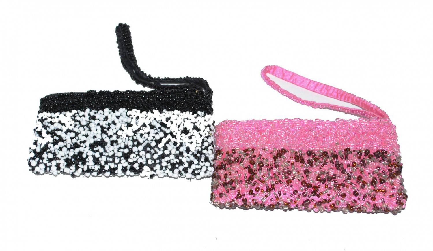 Minisa Kinder-Tasche Geldb&ouml;rse Indianerperlen