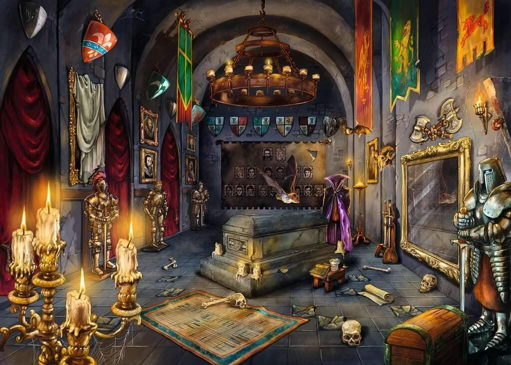 Ravensburger Puzzle Exit 759 Teile Im Vampirschloss Ravensburger Puzzle Exit 759 Teile Im Vampirschloss