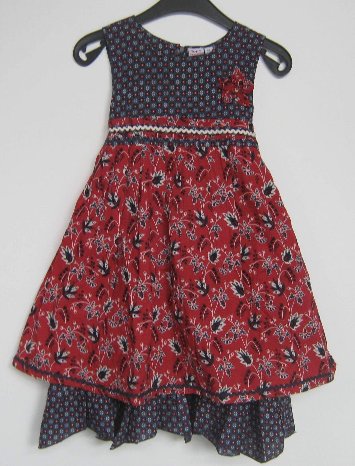 Topo Kinder M&auml;dchen Kleid Magda