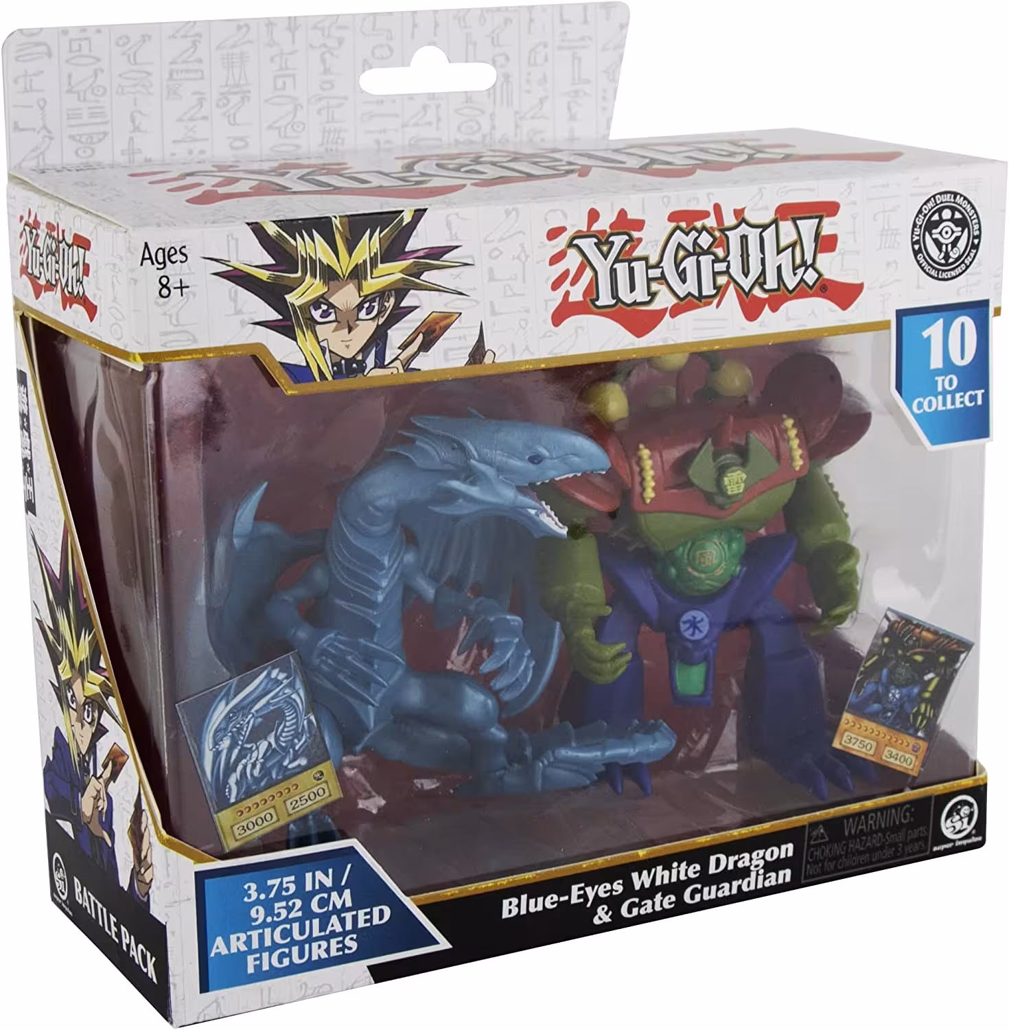 Yu-Gi-Oh! Actionfigur Blau&auml;ugiger Drache und Torw&auml;chter