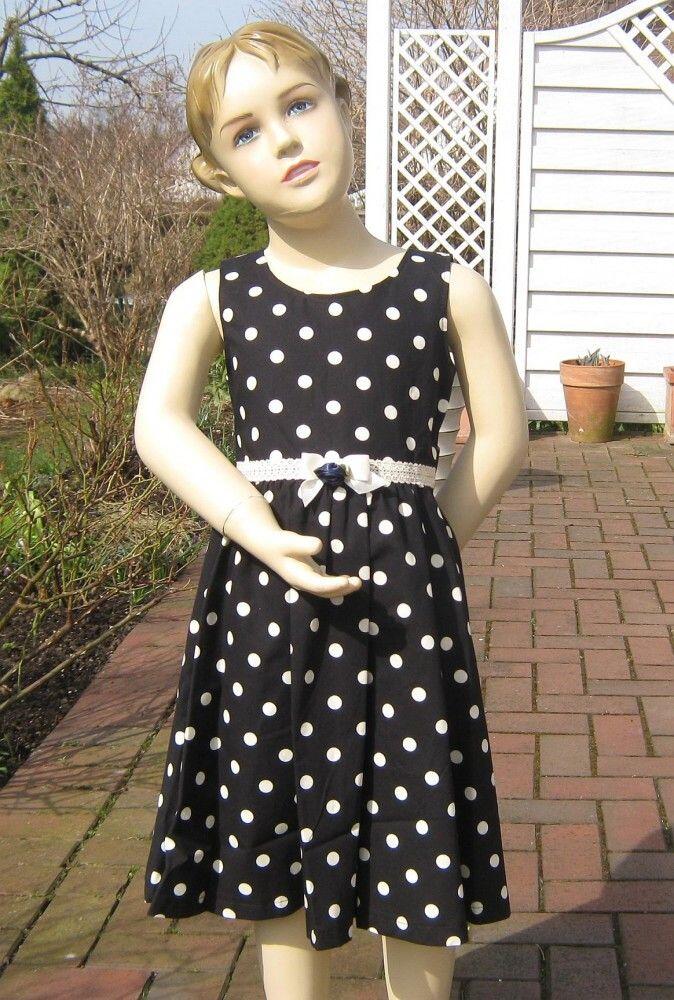 KINDERIT Blumenkind M&auml;dchenkleid festlich Dots