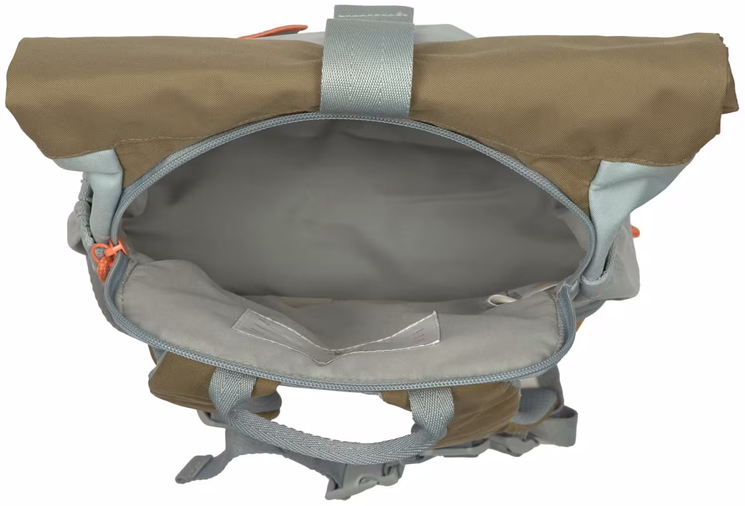 L&auml;ssig Kindergartenrucksack Rolltop Nature blau