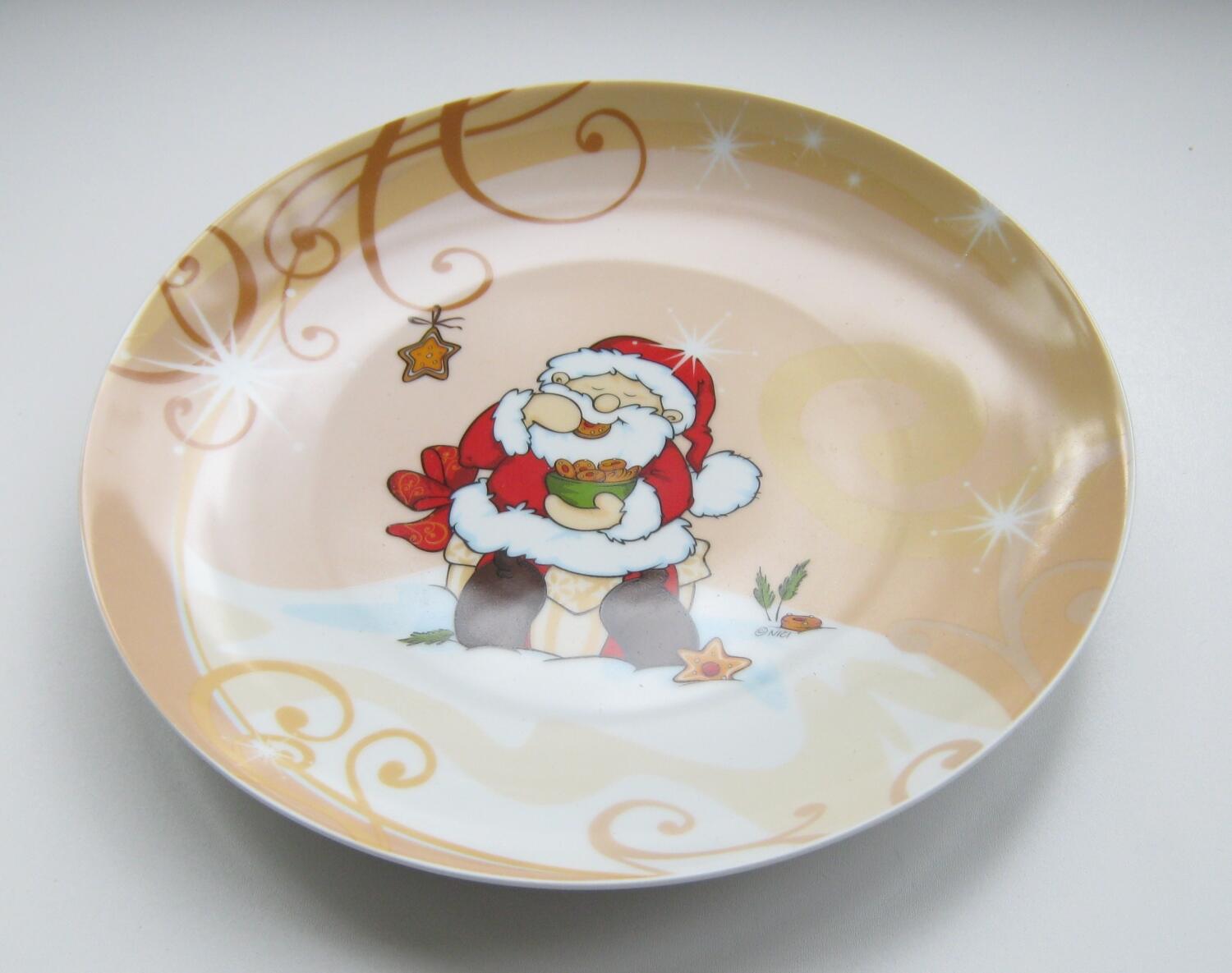 Nici Weihnachten Weihnachts-Geb&auml;ckteller