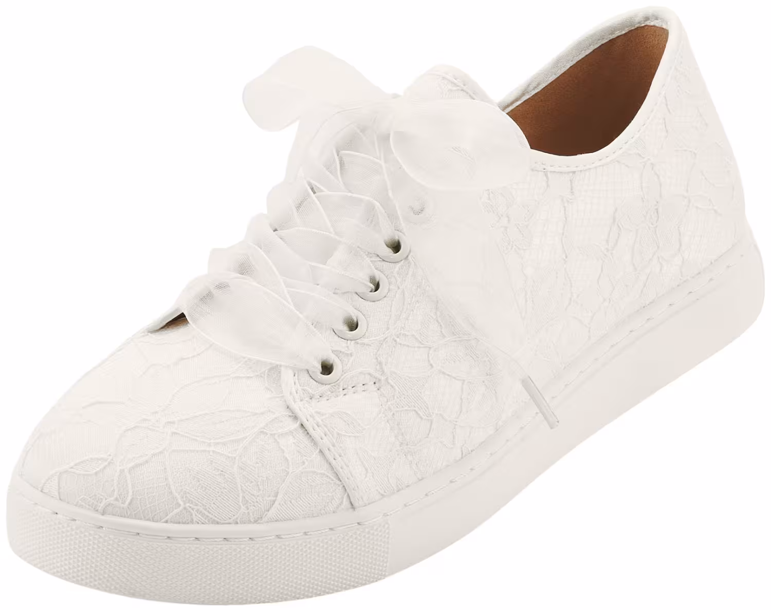 Happy Girls festliche Kinderschuhe Kommunion Spitze ecru