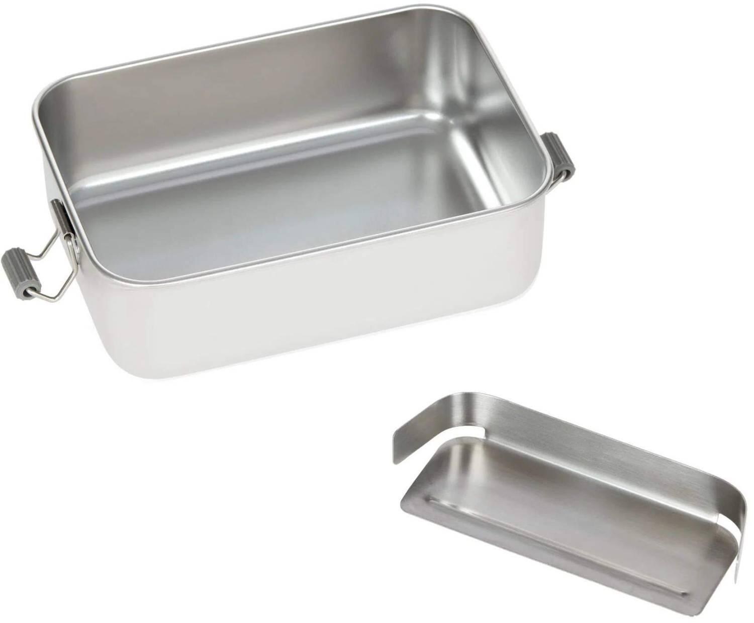 Lässig Bold Brotdose Lunchbox Edelstahl Rainbow innen