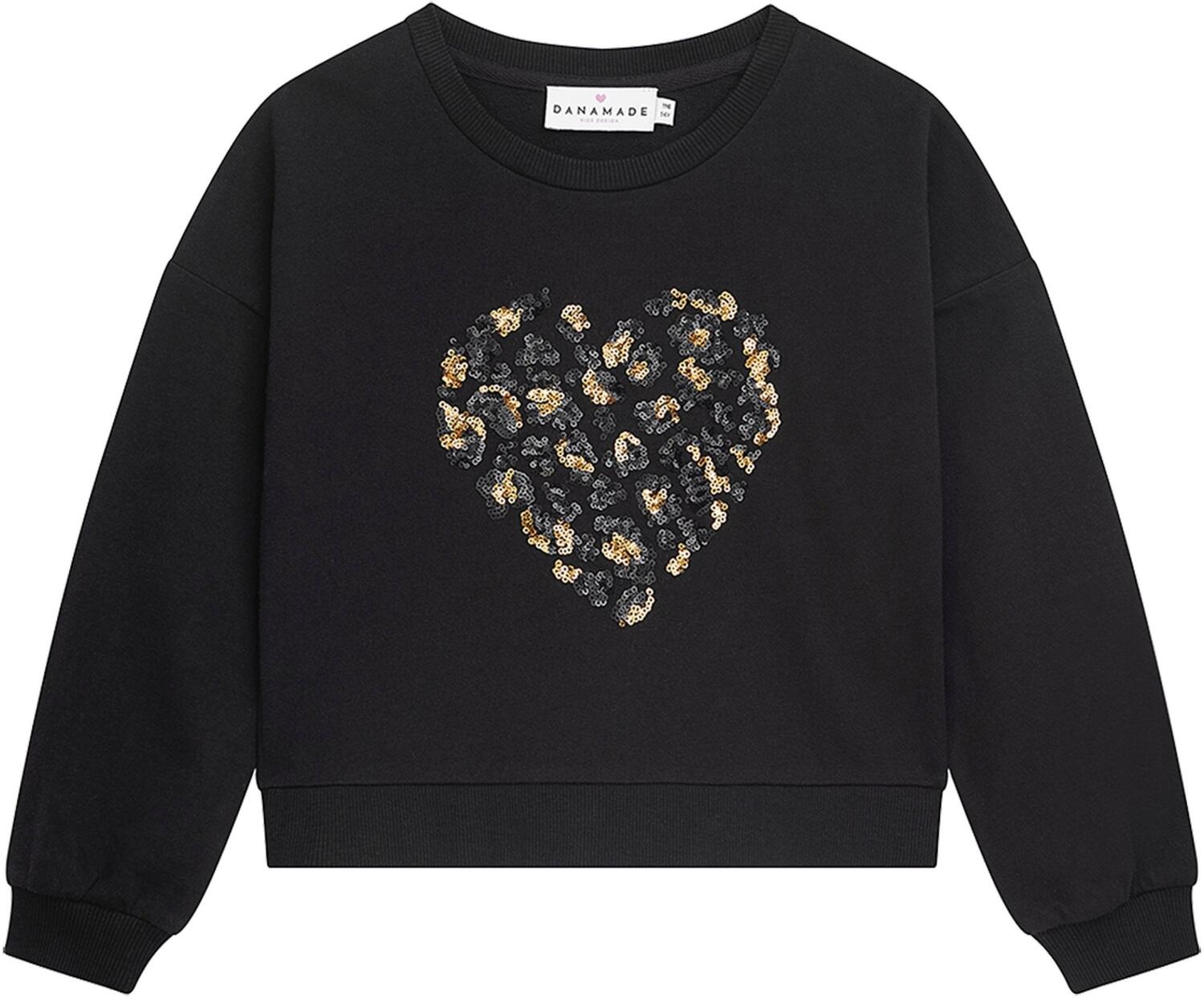 DANAMADE Teens M&auml;dchen Sweatshirt Philippa schwarz