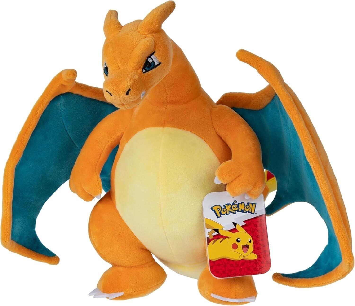Jazwares Pokemon Pl&uuml;sch Kuscheltier Glurak 30 cm