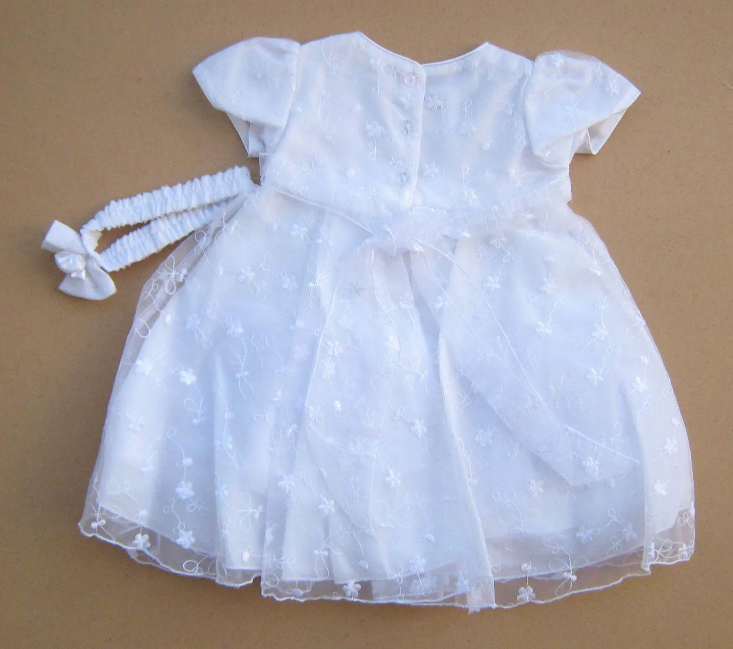 TipTop festliches Babykleid Mädchenkleid Lilly weiß