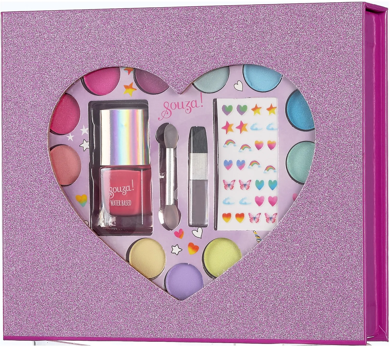 Souza Geschenkset Kosmetik Glitzer-Herz
