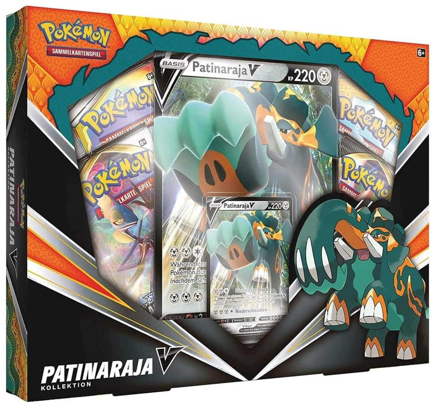 Pokemon Patinaraja-V-Kollektion Clash der Rebellen deutsch