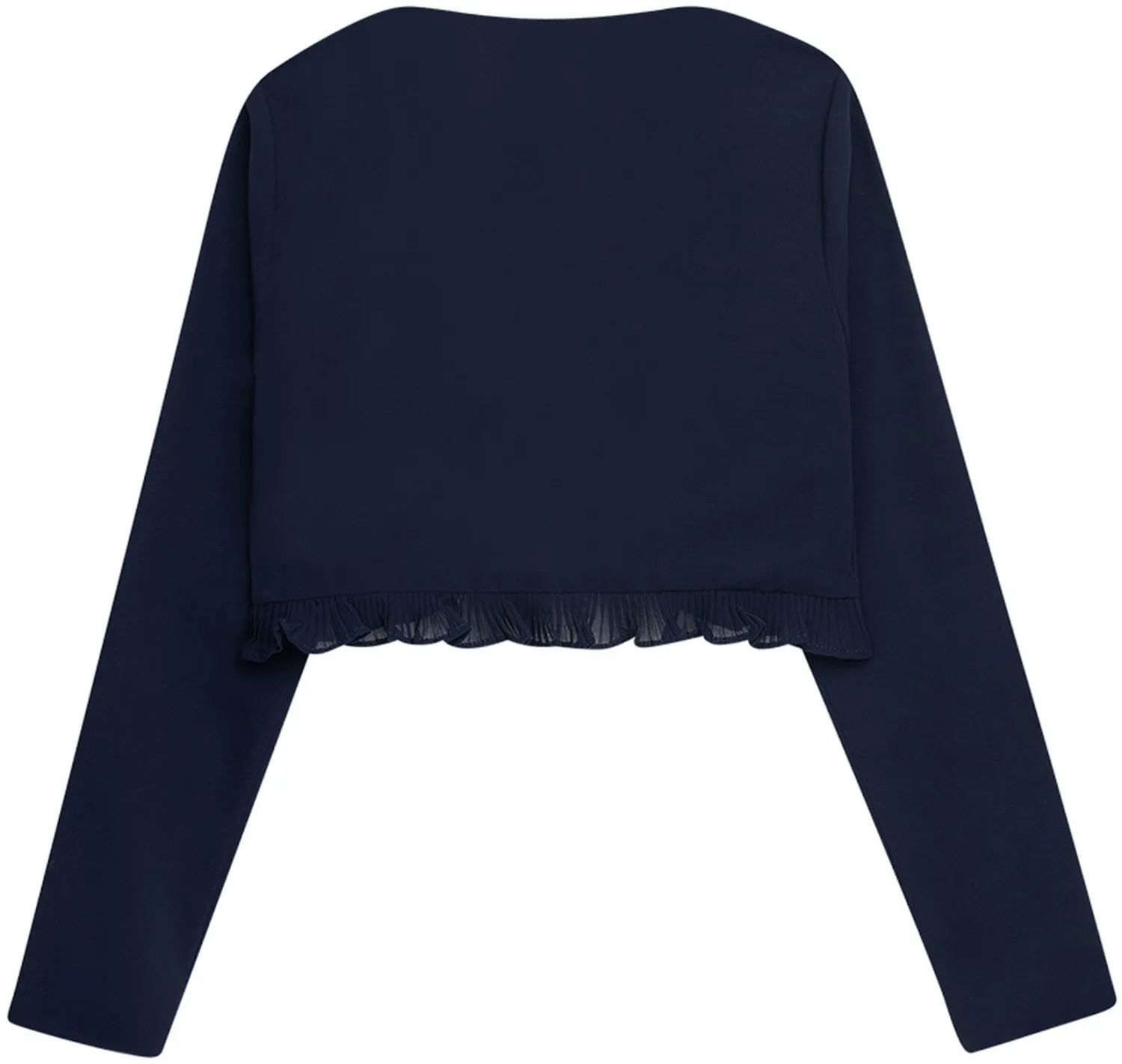 DANAMADE Teens Mädchen Bolero festlich Kiraz blau