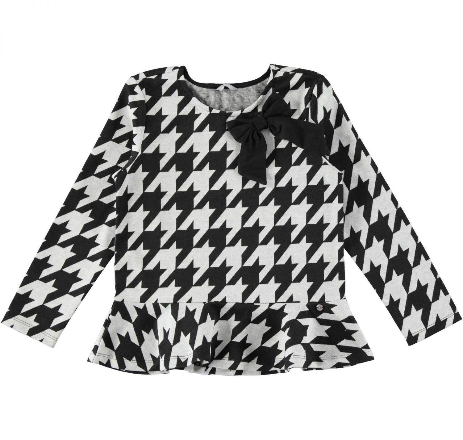 Sarabanda M&auml;dchen Langarm Sweatshirt mit Schleife