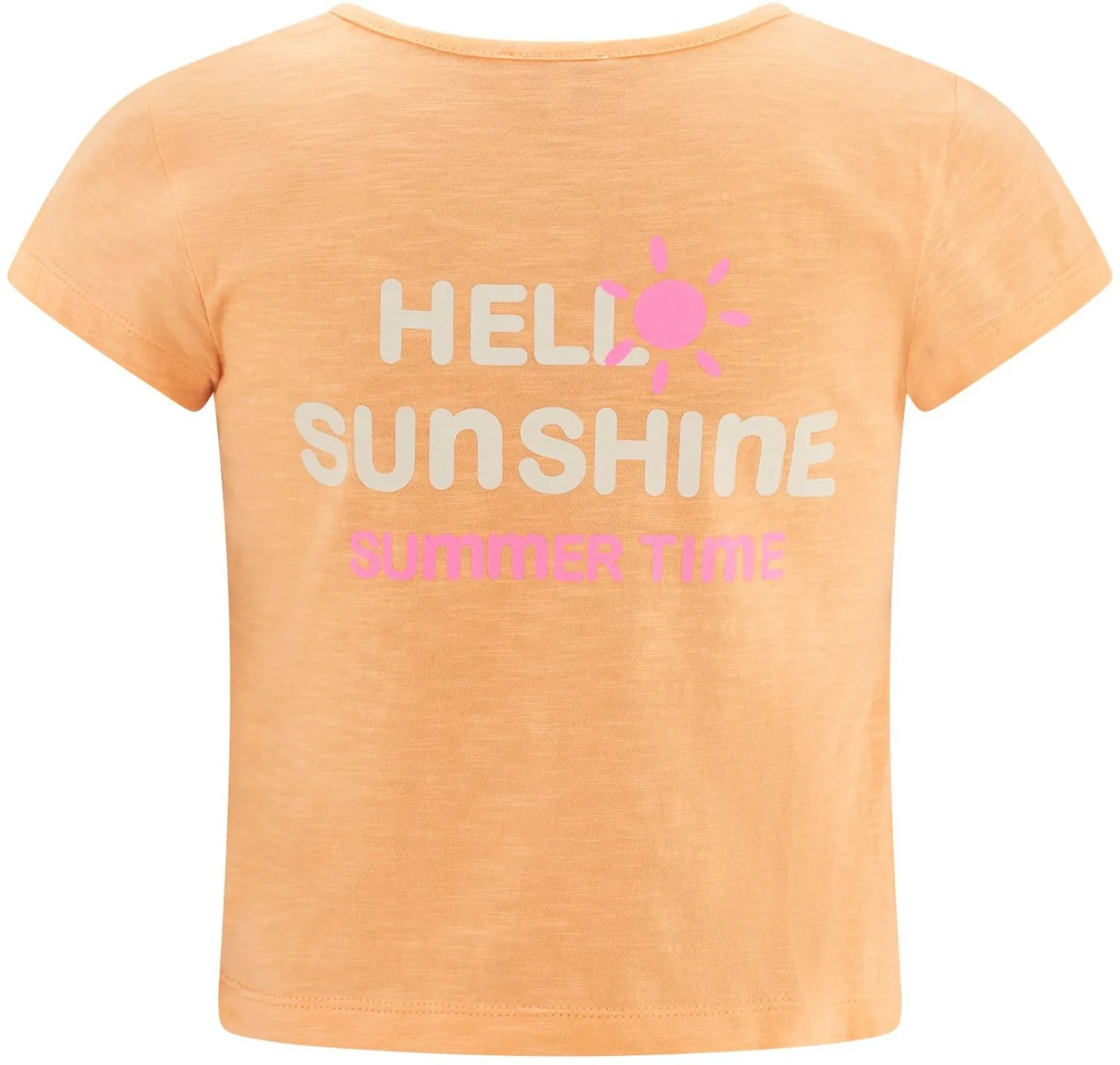 Happy Girls Teens M&auml;dchen Shirt Sunshine aprikot