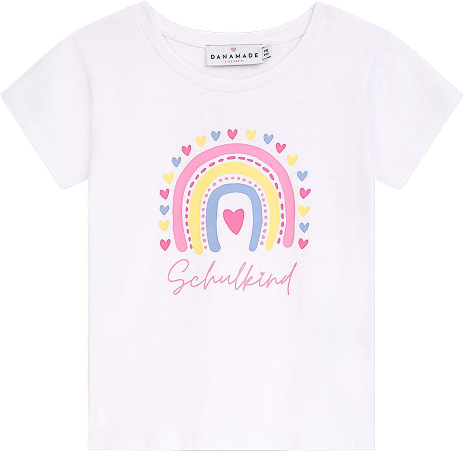 Danamade Kinder M&auml;dchen Shirt Schulkind