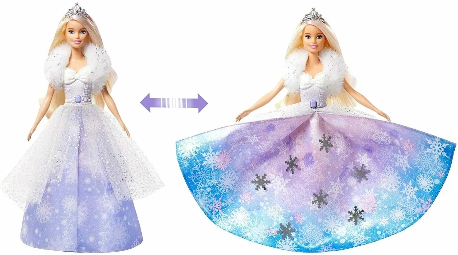 Mattel Barbie Dreamtopia Schneezauber Prinzessin