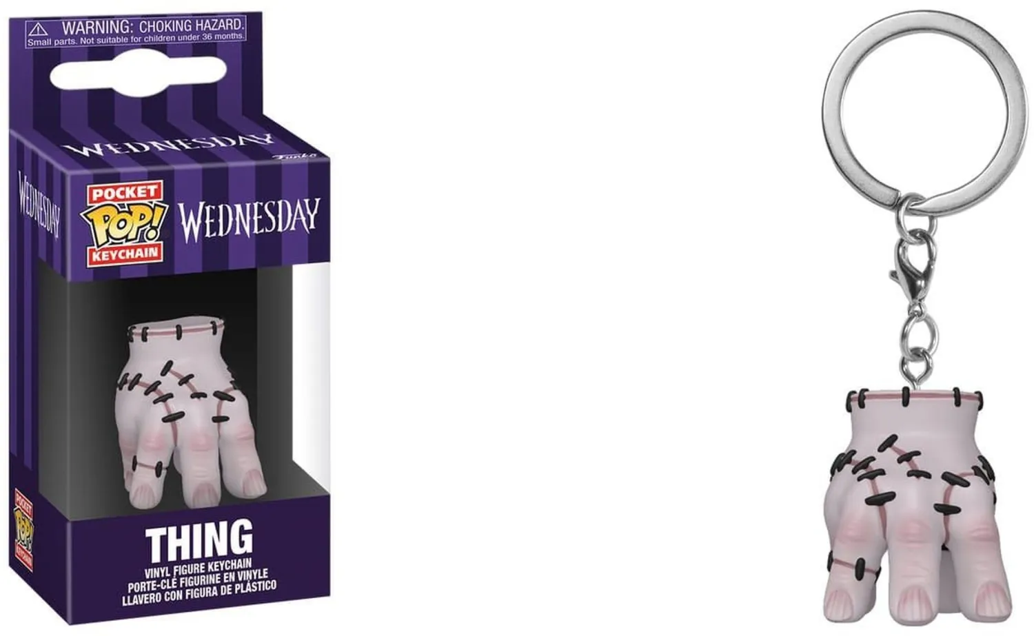 Funko Pop Schlüsselanhänger Wednesday Thing