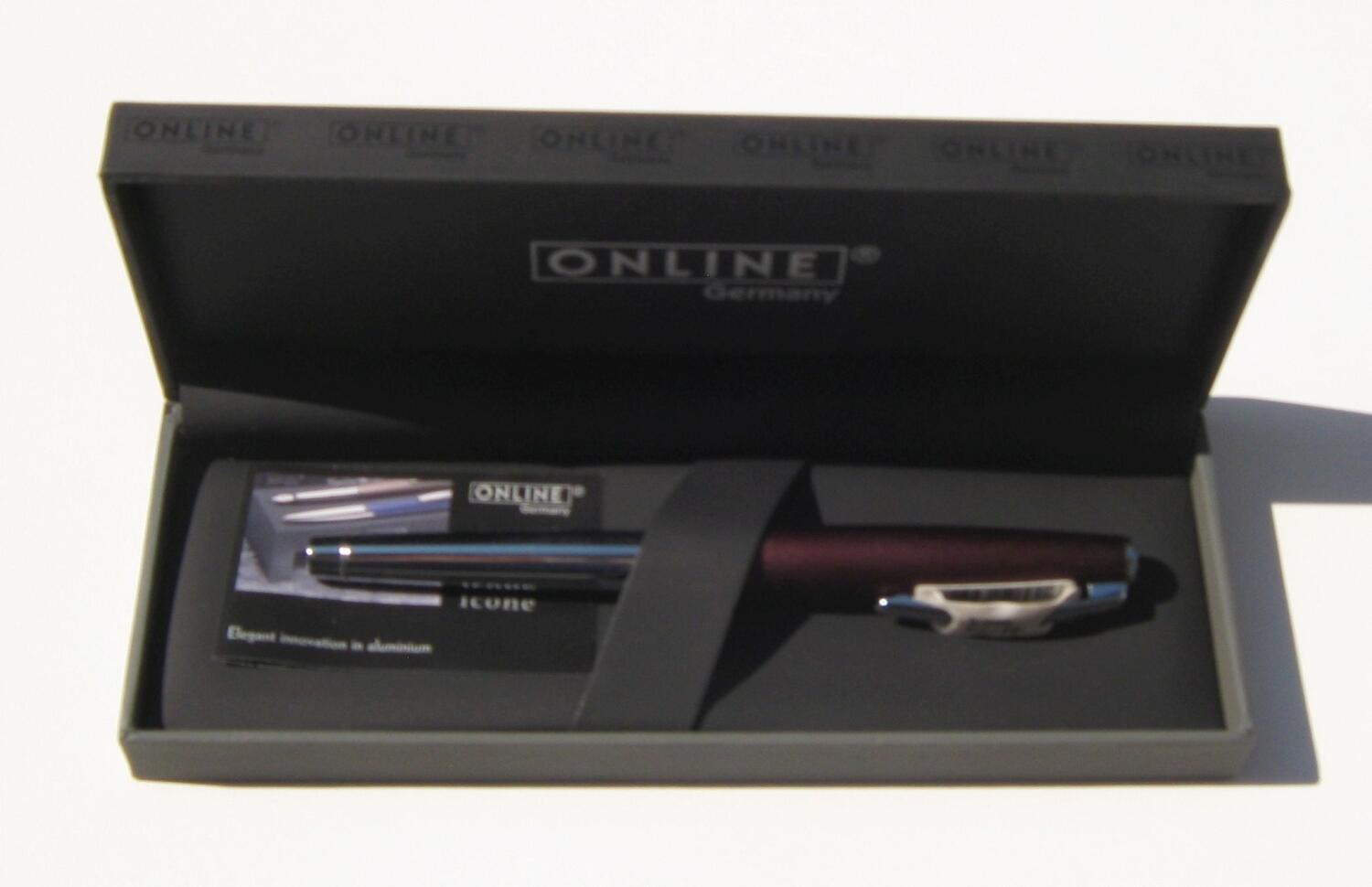 ONLINE F&uuml;ller F&uuml;llhalter Icone aubergine