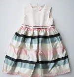 Topo festliches Kinderkleid festlich Mara gestreift