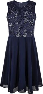 Happy Girls Mädchen Kleid festlich Konfirmation Jana blau