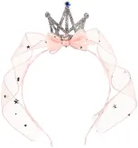 Souza Kinder Haarreif mit Krone Peyton rosa