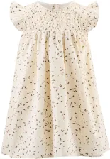 Happy Girls Kinderkleid Sommerkleid mit Bl&uuml;mchen ecru