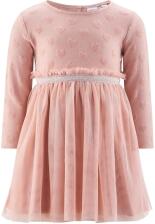 Happy Girls M&auml;dchen Kinder Kleid Herz rosa