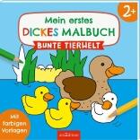 Ars Edition Mein erstes dickes Malbuch Bunte Tierwelt