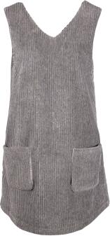 Happy Girls Mädchen Kleiderrock Breitcord grau