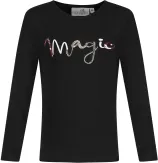 Happy Girls Mädchen Langarm-Shirt Magic schwarz