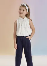 abel &amp; lula M&auml;dchen Hose festlich blau