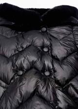 abel &amp; lula M&auml;dchen Winter Jacke lang schwarz