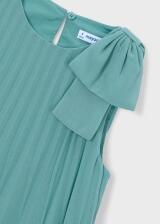 mayoral festliches Kinderkleid M&auml;dchen Kleid Plissee mint