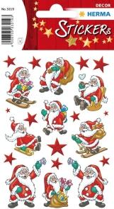 Herma Weihnachts-Sticker Weihnachtsmann