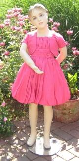 TipTop Kinder Mädchen Kleid festlich Betty pink