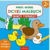 Ars Edition Mein erstes dickes Malbuch Bunte Tierwelt