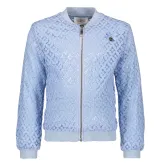Le Chic Mädchen Jacke Blouson festlich Spitze blau