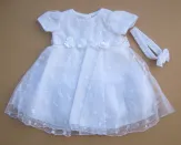 TipTop festliches Babykleid Mädchenkleid Lilly weiß