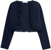 DANAMADE Teens Mädchen Bolero festlich Kiraz blau